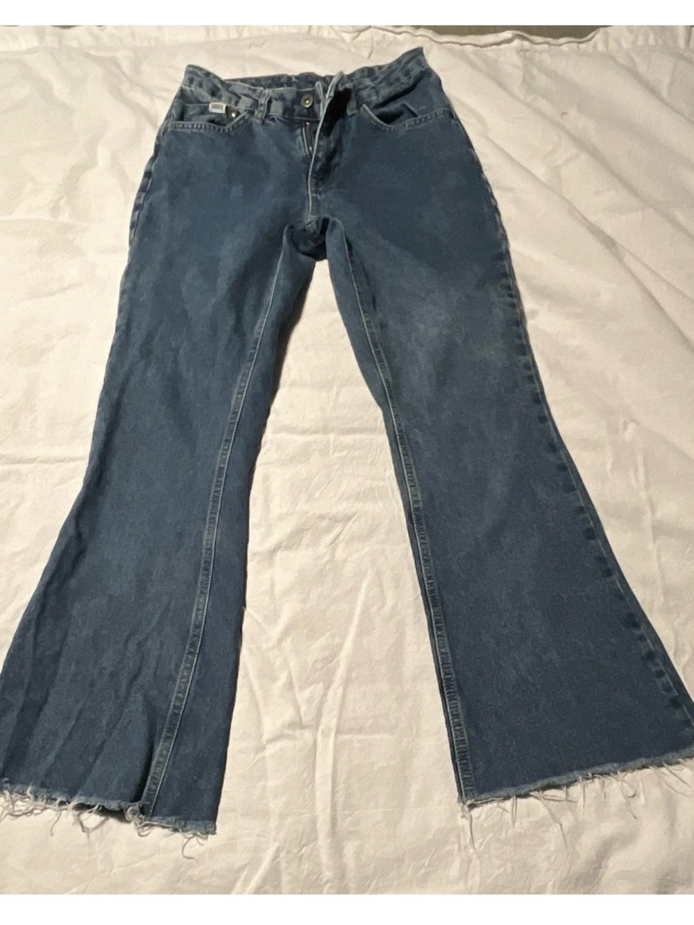 Ragged Jeans High-Rise Flared Women’s Jeans - Blue